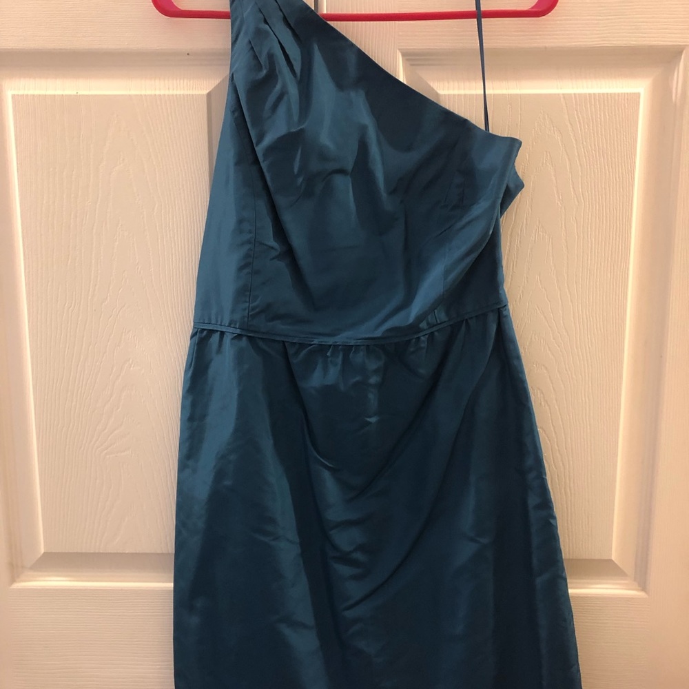 JCrew one shoulder party dress